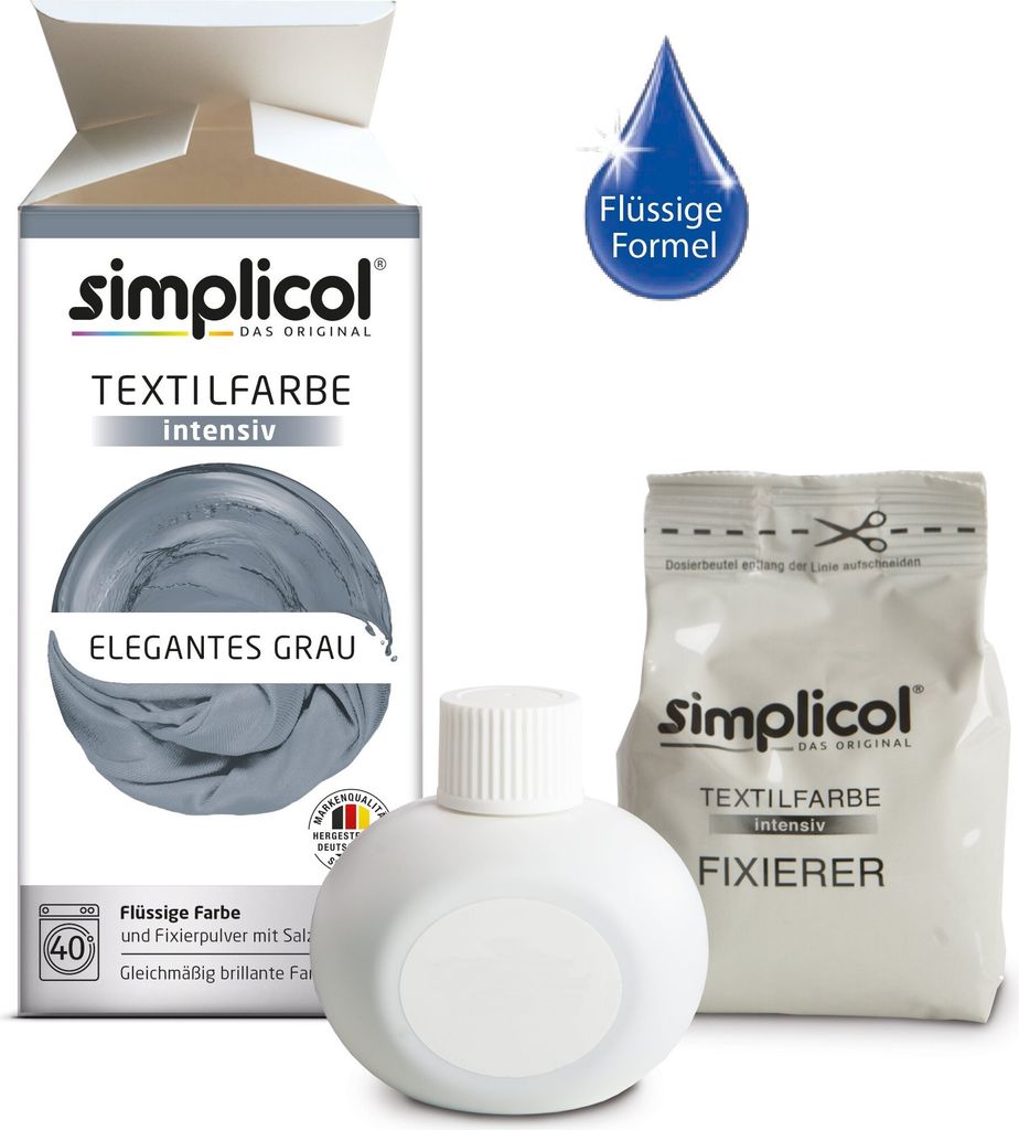Simplicol Textile Paint Intensive all in 1 Liquid v barvě Obrázek produktu 9