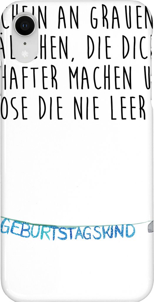 Mr. & Mrs. Panda Iphone XR Handyhülle Maus Pinguin Geburtstag - Weiß - Geschenk, Happy Birthday, Geburtstage, Premium Kunststoff, Handy Case