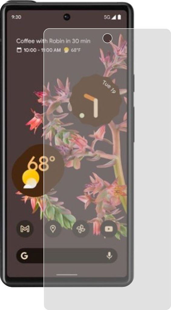2x Premium Panzerfolie für Google Pixel 6 - kristallklar-Displayschutzfolie - Schutzfolie