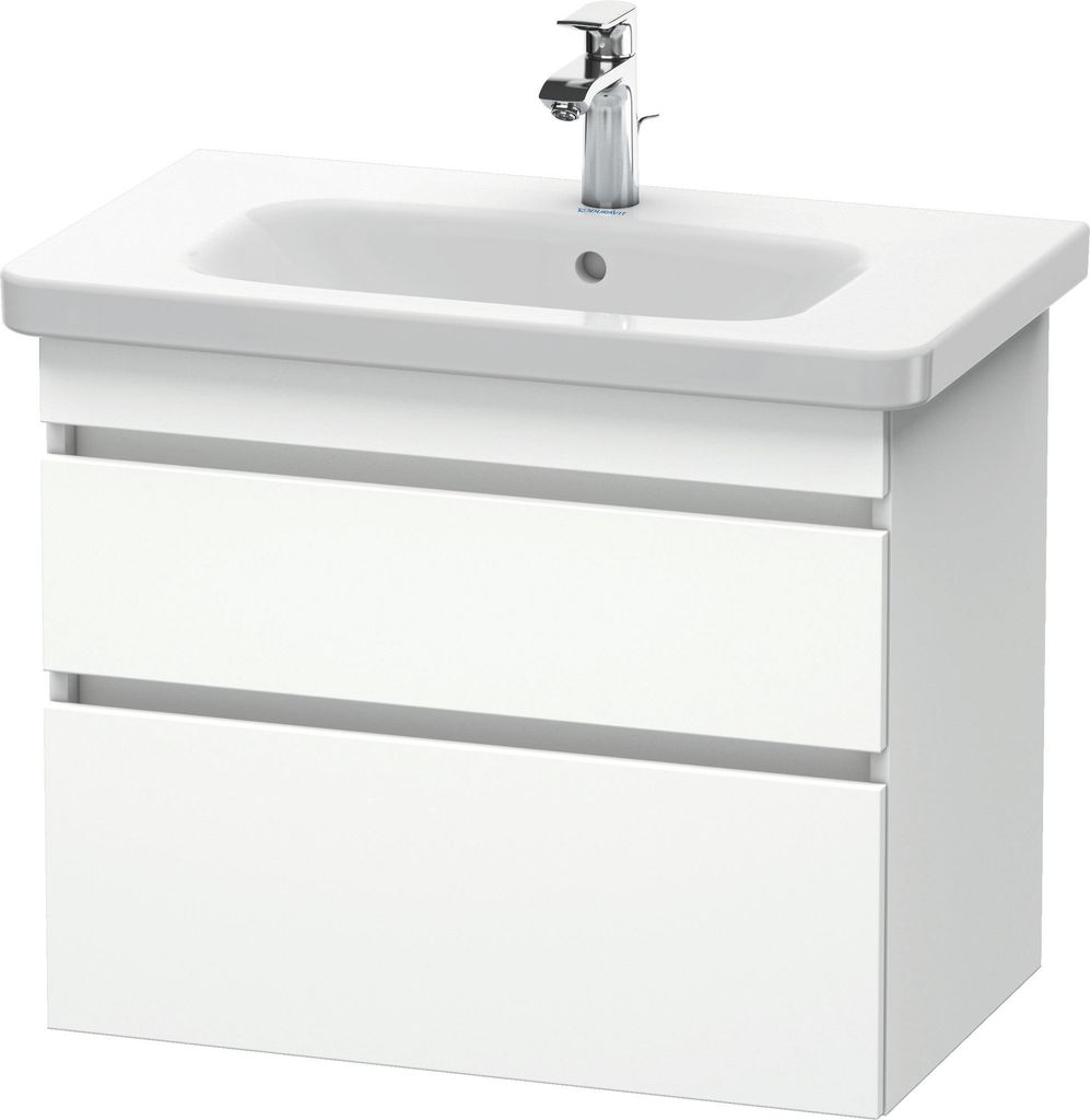 Duravit Waschtischunterbau DURASTYLE 448 x 730 x 610 mm weiss matt/weiss matt