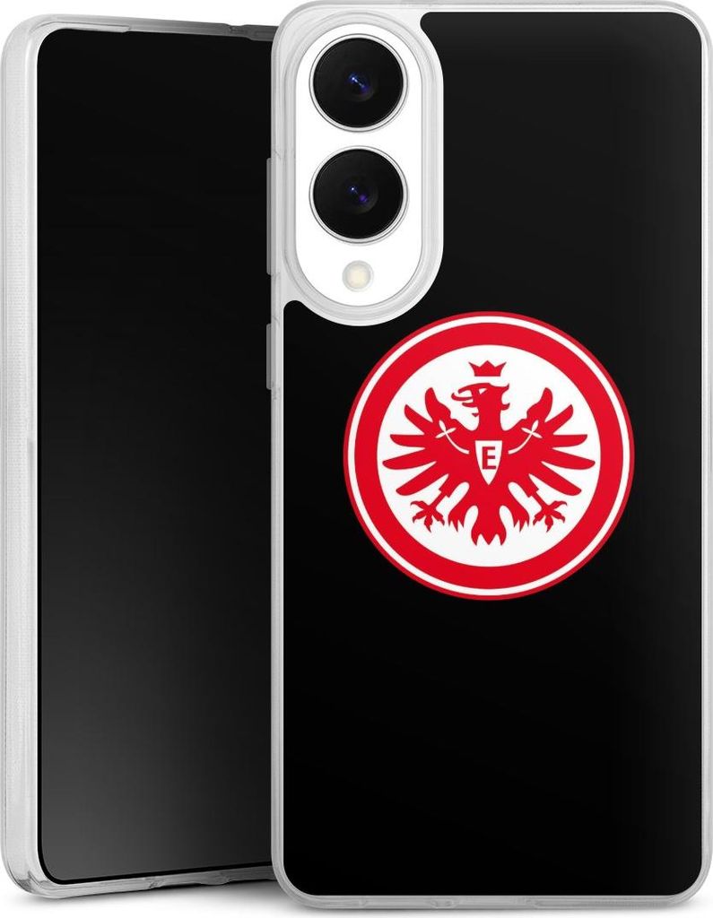 DeinDesign Handyhülle für Samsung Galaxy S25 Edge Silikon Hülle Case Smartphone Schutzhülle Adler Eintracht Frankfurt SGE