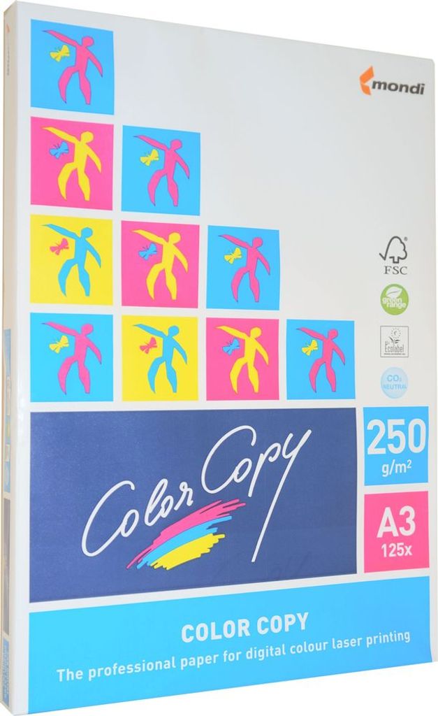 Kancelářský papír Color Copy A3 - 250 g/m2, CIE 161, 125 Obrázek produktu 