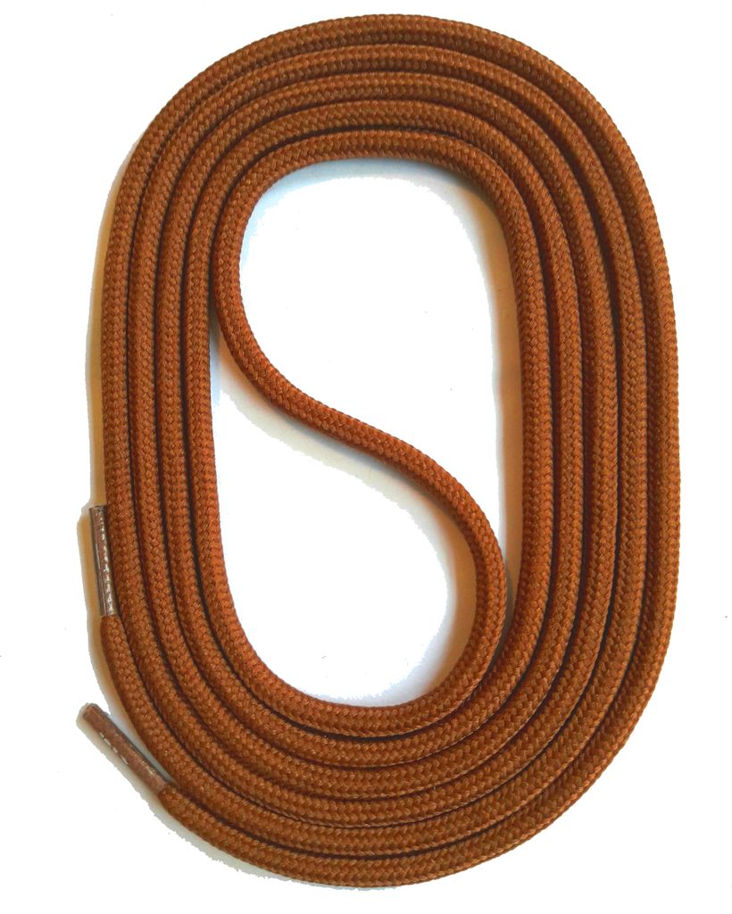 SNORS Schnürsenkel rund - BRAUN - 3mm - 150cm Produktbild 
