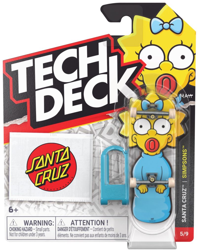 Tech Deck vingerbord - 1 authentiek vingerbord skateboard Productafbeelding 