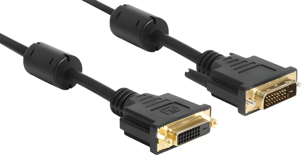 Cavo DVI Delock 5 Metri Oro | La Prolunga Monitor Che Dura Anni