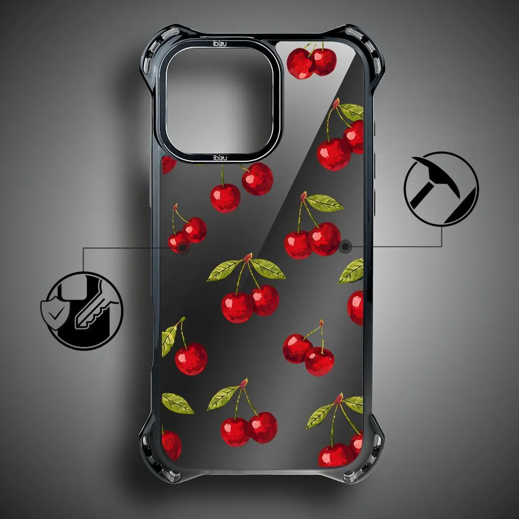 Cover iPhone 15 Pro Max IBIZU DropGuard Ultra Cherry Night MagSafe - 6