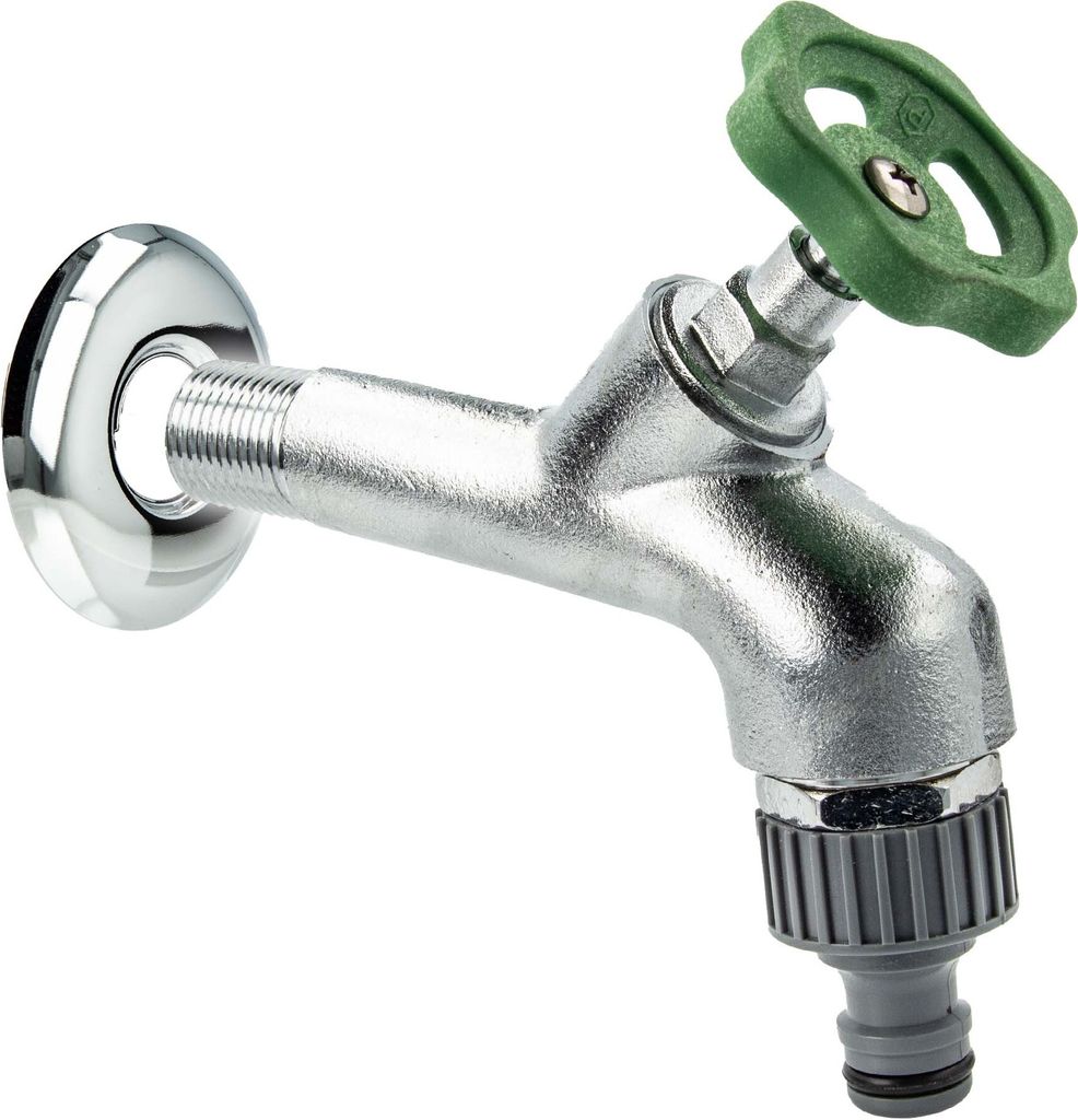 tecuro Auslaufventil 1/2 Zoll, Handrad-Oberteil, Produktbild 