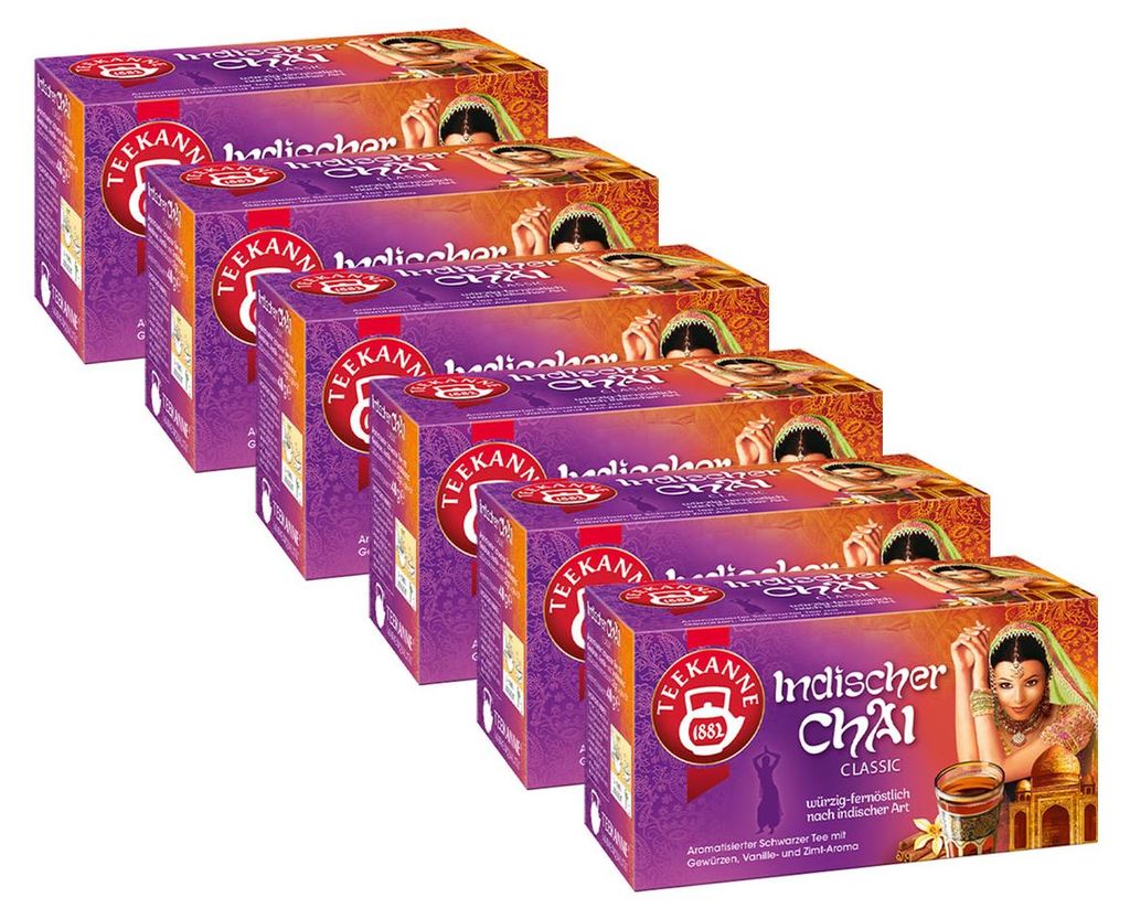 Teekanne Indischer Chai Classic würzig und fernöstlich 40g Produktbild 