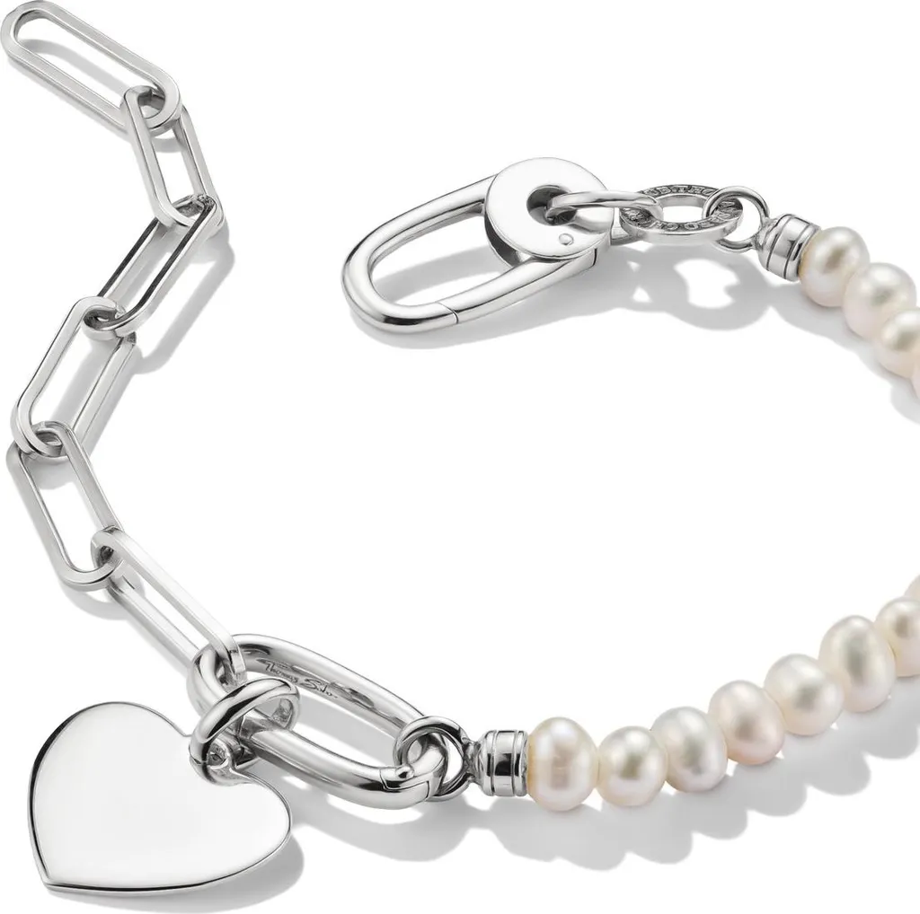 Bracelet ajustable anti-ternissement Thomas Sabo - Perles et argent 925