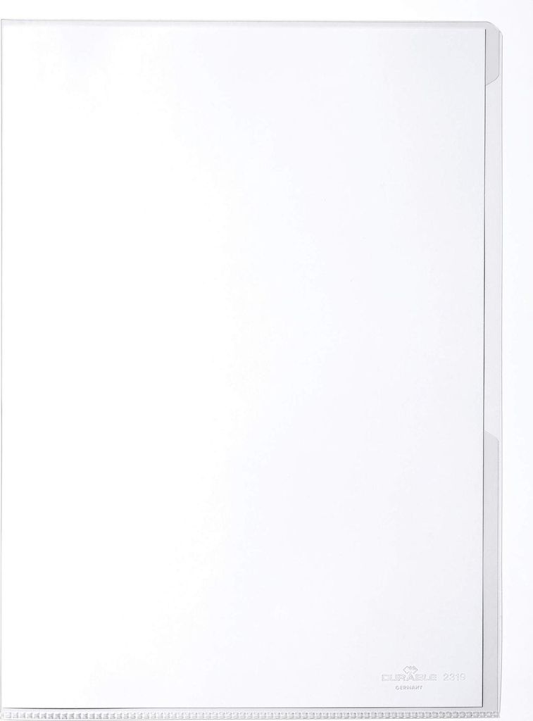 DURABLE Sichthülle BUSINESS A4, Btl. à 100, 231519 Produktbild 