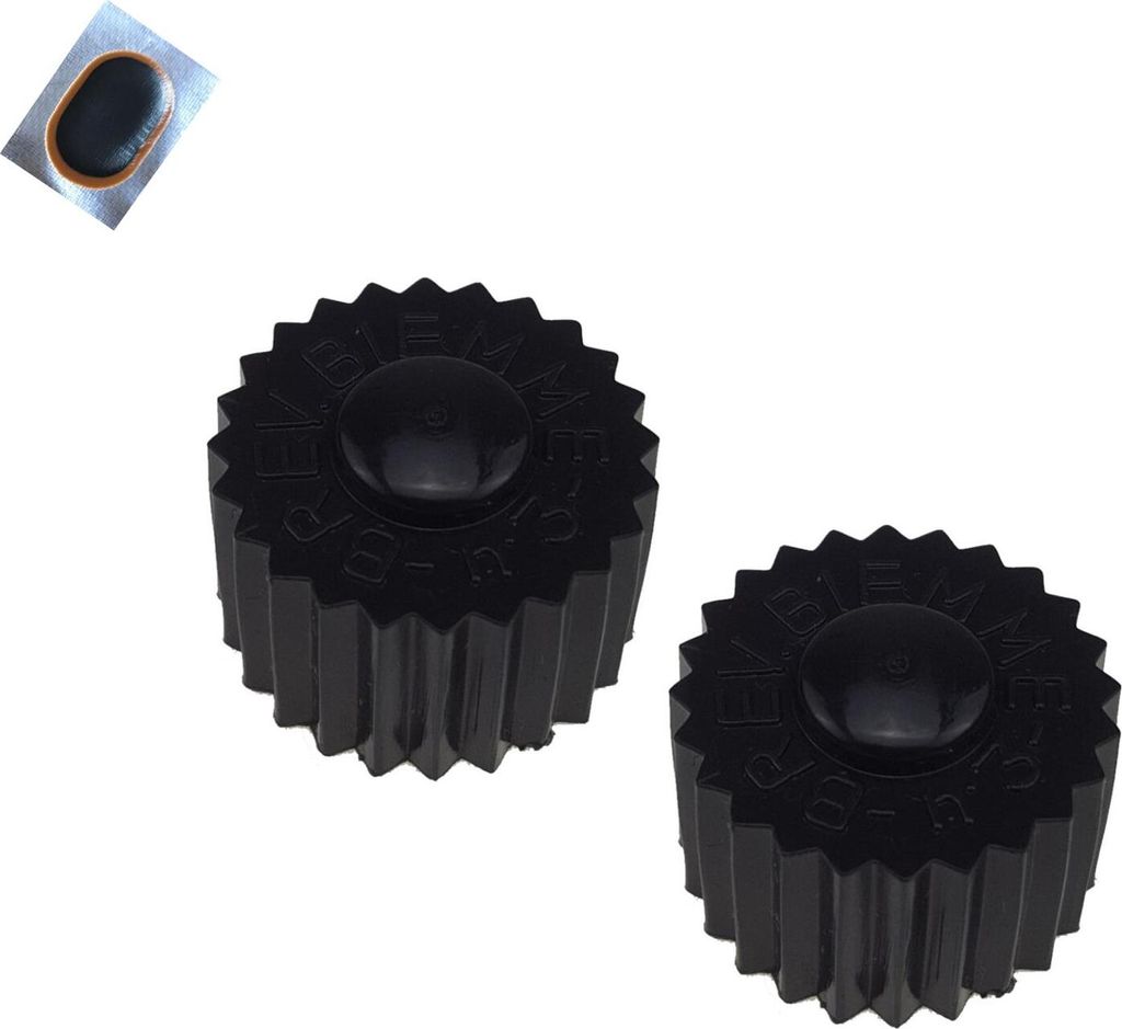 2 Stück Dynamo Aufsteckrolle Antriebsrad für Fahrraddynamo Produktbild 