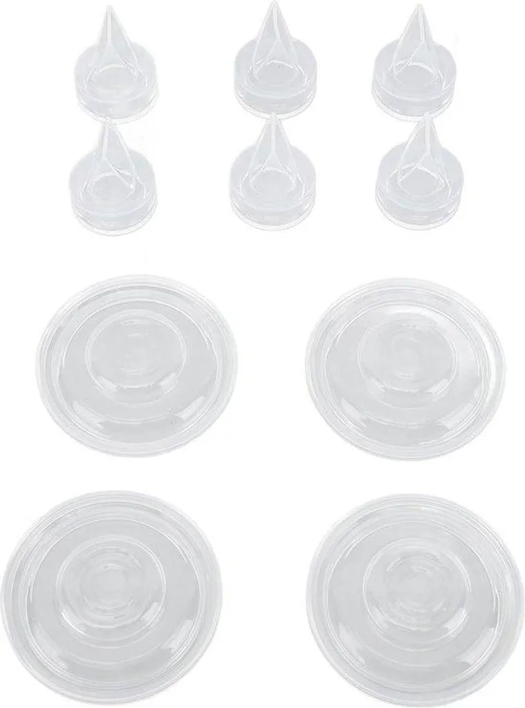 Valves en silicone anti-fuites pour tire-lait - Haute résistance 12mm