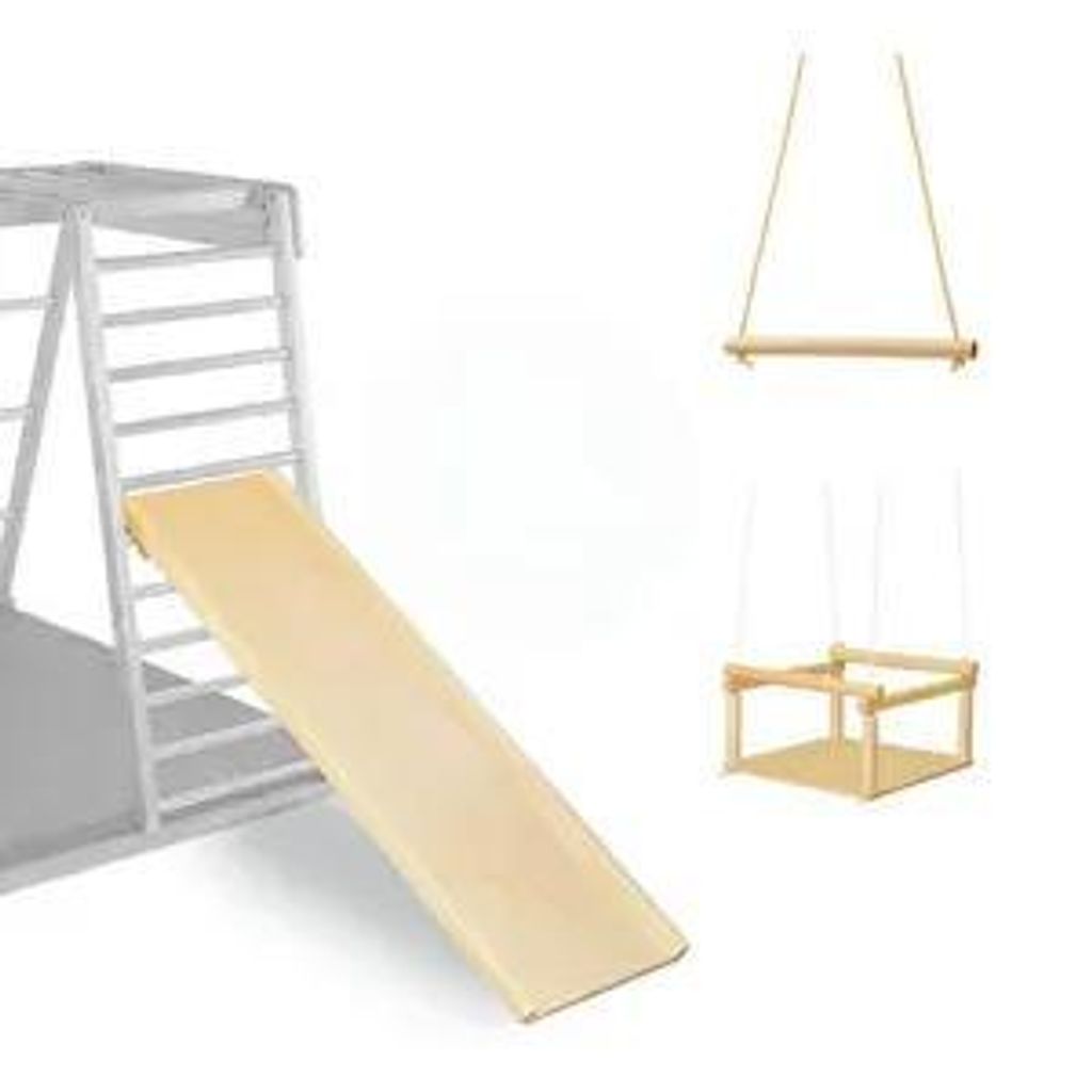 Zubehörset JUNIOR für Klettergerüst, 3-teilig, Montessori Produktbild 