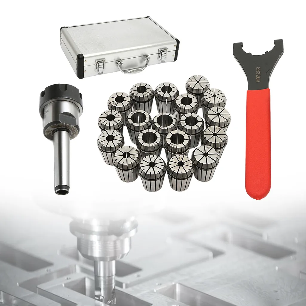 Assortiment mâchoires ressort 19 pièces pour usinage et fraisage CNC