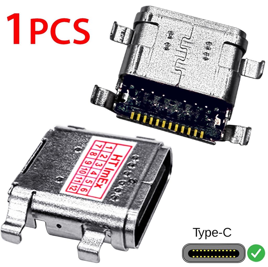 USB-C DC Jack Power Socket Charging Port Connector for ASUS Chromebook Flip CM5 (CM5500), CM5500FDA