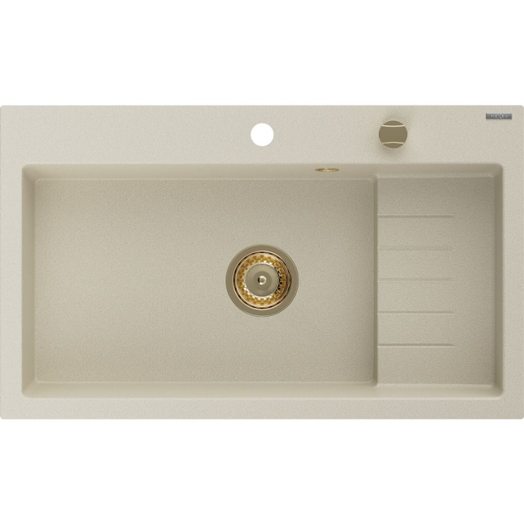 Mexen Omar zlewozmywak granitowy 1-komorowy 800 x 480 mm, Zdjęcie produktu 