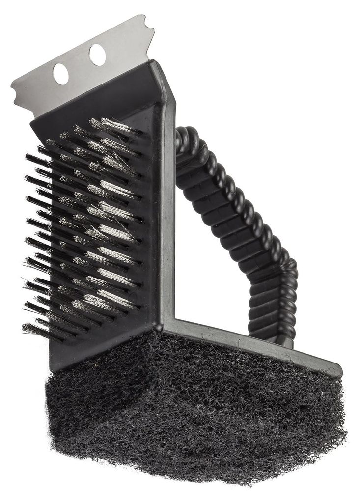 Grillbürste Grillreinigungsbürste Fettschieber Grillzubehör Grillrostreiniger Edelstahl Grill Reinigungsbürste Grillrost Bürste 3in1 online kaufen 924284 17456 4031765174565