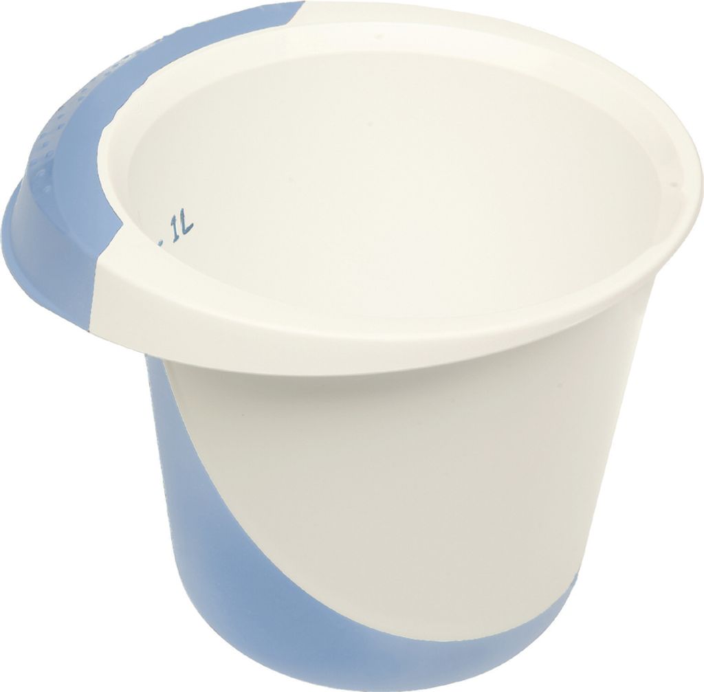 keeeper Rührschüssel "carlotta" 1,5 Liter weiß/nordic-blue Produktbild 