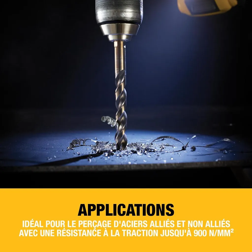 Coffret de 29 Forets Métal DeWALT DT7926 EXTREME 2 pour Perçage Précis - 9
