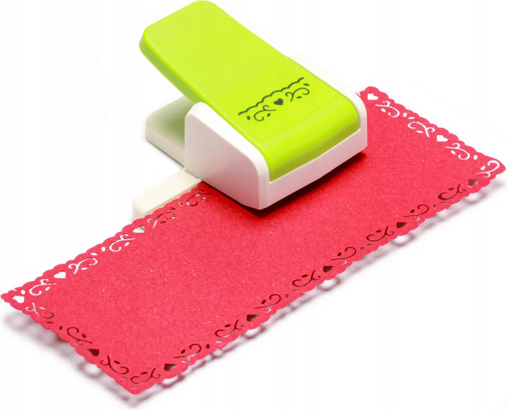 Perforatrice Decorativa Cuore Continuo 40mm - Taglio Elegante per Inviti