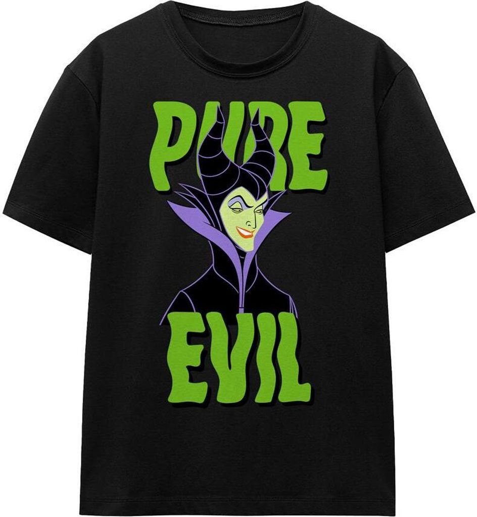 Disney Villains - "Pure Evil" T-Shirt für Herren/Damen Uni TV17285 (S) (Schwarz)