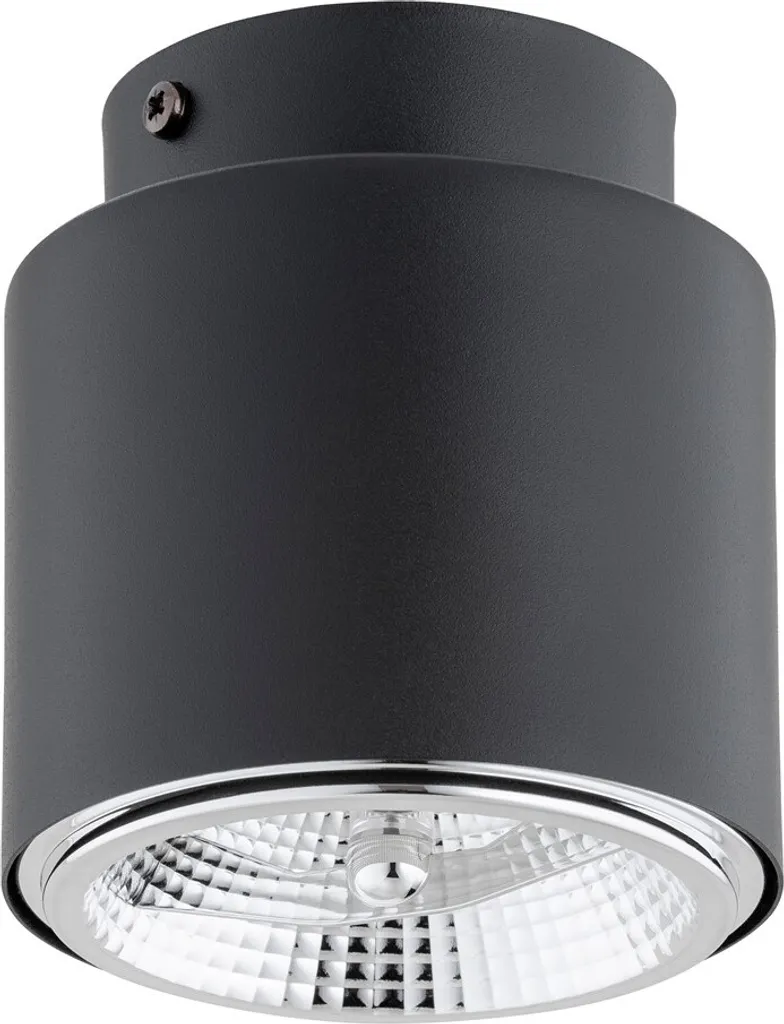 Spot de plafond pour salon ou cuisine noir design NANO Emibig ES111