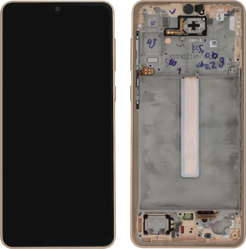Bloc Écran Complet Samsung Galaxy A33 5G Tactile LCD Corail d'Origine