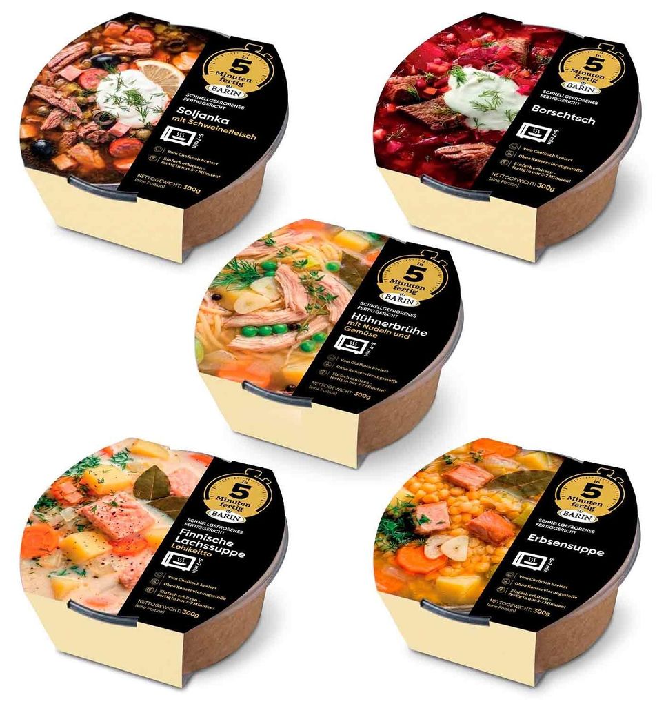 BARIN in 5 Minuten fertig 5er Box Suppenklassiker | Produktbild 