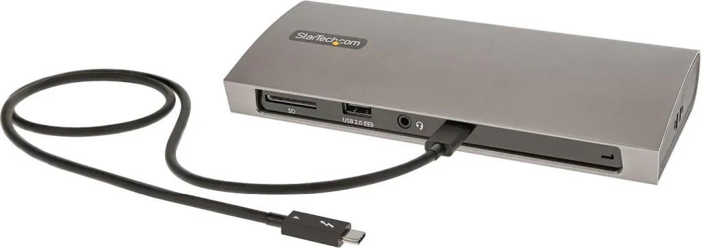 Station Thunderbolt 4 8K - Alimentation 96W - Lecteur SD et Ethernet GbE - 5
