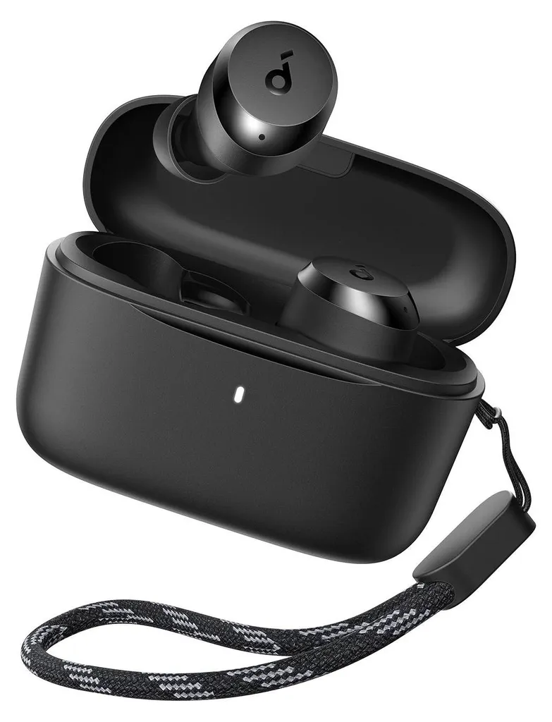 Anker A25i Écouteurs Sans Fil Noir - Bluetooth 5.3 pour Sport et Jeux