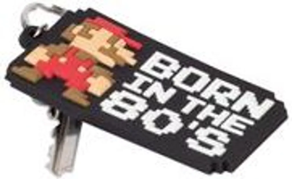 Portachiavi Nintendo Super Mario Born in the 80's per Zaino e Borse - 7