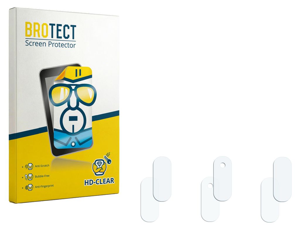2x Für Meta Quest 3 Schutzfolie BROTECT Displayschutz Display Schutz Folie Klar Transparent