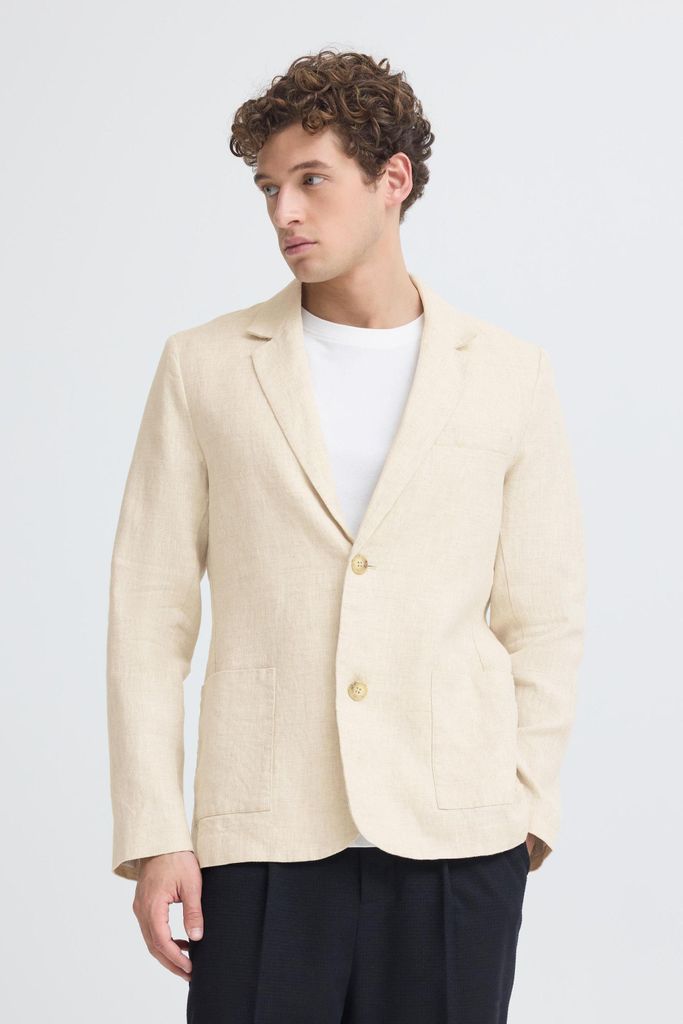 Casual Friday CFTorup Herren Sakkos Anzugsjacke Jacke 100% Leinen Regular Fit