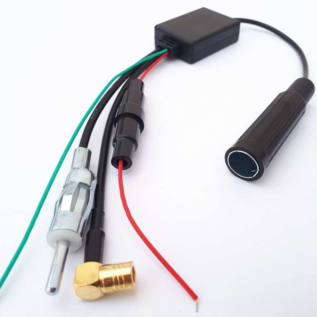 ✓ DAB Antenne fürs Auto DAB+ Adapter Aktiv Autoradio 5 Meter Digitalradio  SMB