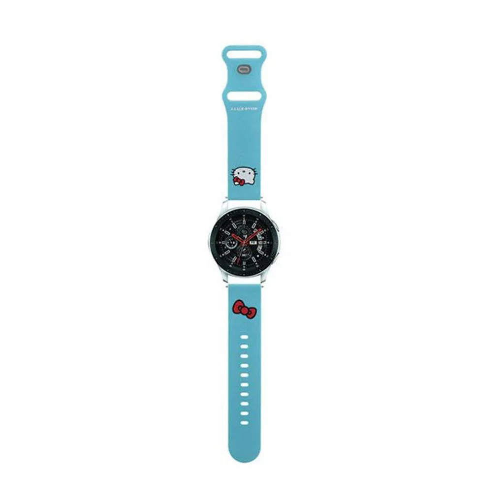 Cinturino Hello Kitty Silicone Blu 22mm - Edizione HKUWLSCHBLB