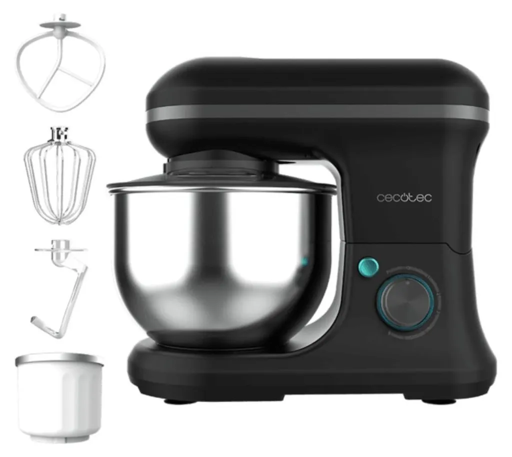 Cecotec Cecomixer Merengue 5L 1200 Black Ice : Robot pâtissier performant - 6