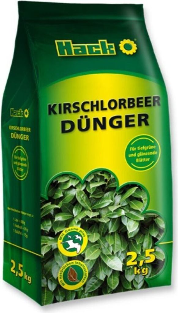 HACK Kirschlorbeerdünger 2.5 kg Produktbild 