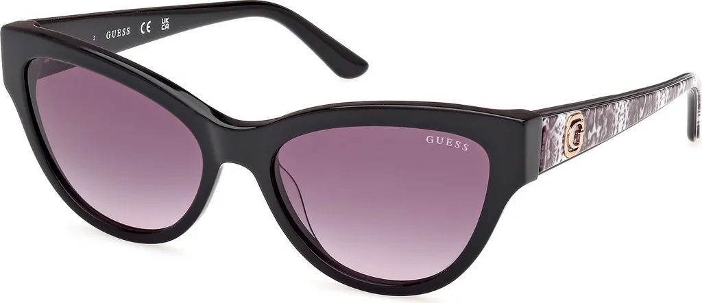 Guess GU00112 01B 56/17/140: Occhiali da Sole Neri Donna per l'Ufficio