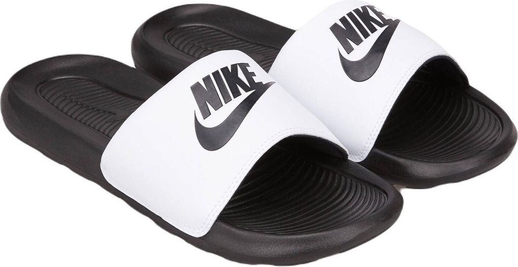 Nike Badeschuhe Victori One Slide Black/Black-White 44 Produktbild 