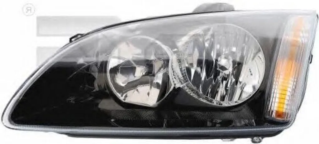 Proiettore Black Design TYC 20-0964-15-2 per Ford Focus II Sx