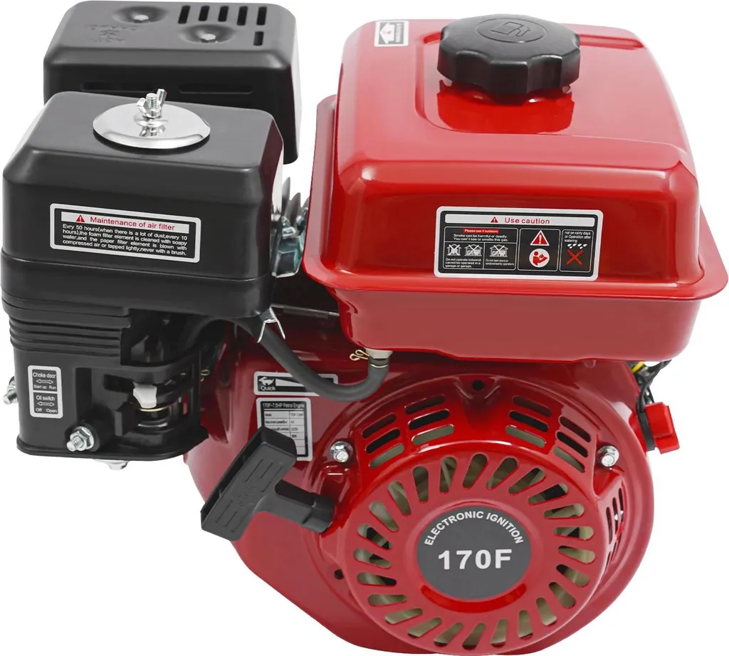 Moteur essence 4 temps 210cc 7.5 ch avec système de refroidissement air