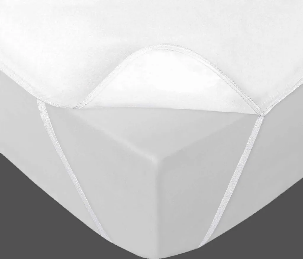 Alèse de protection matelas 160x200 cm blanche Douceur d'Intérieur - 4