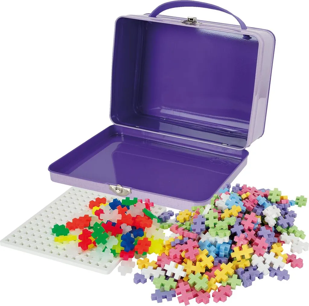 Jeu de Construction Plus-Plus Pastel en Valisette de 600 Briques Mini - 3