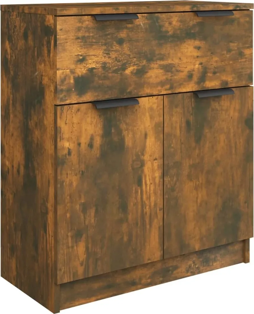 SYFAX™ Mobiletto Rovere Fumo 60x30x70cm - Organizzazione Intelligente
