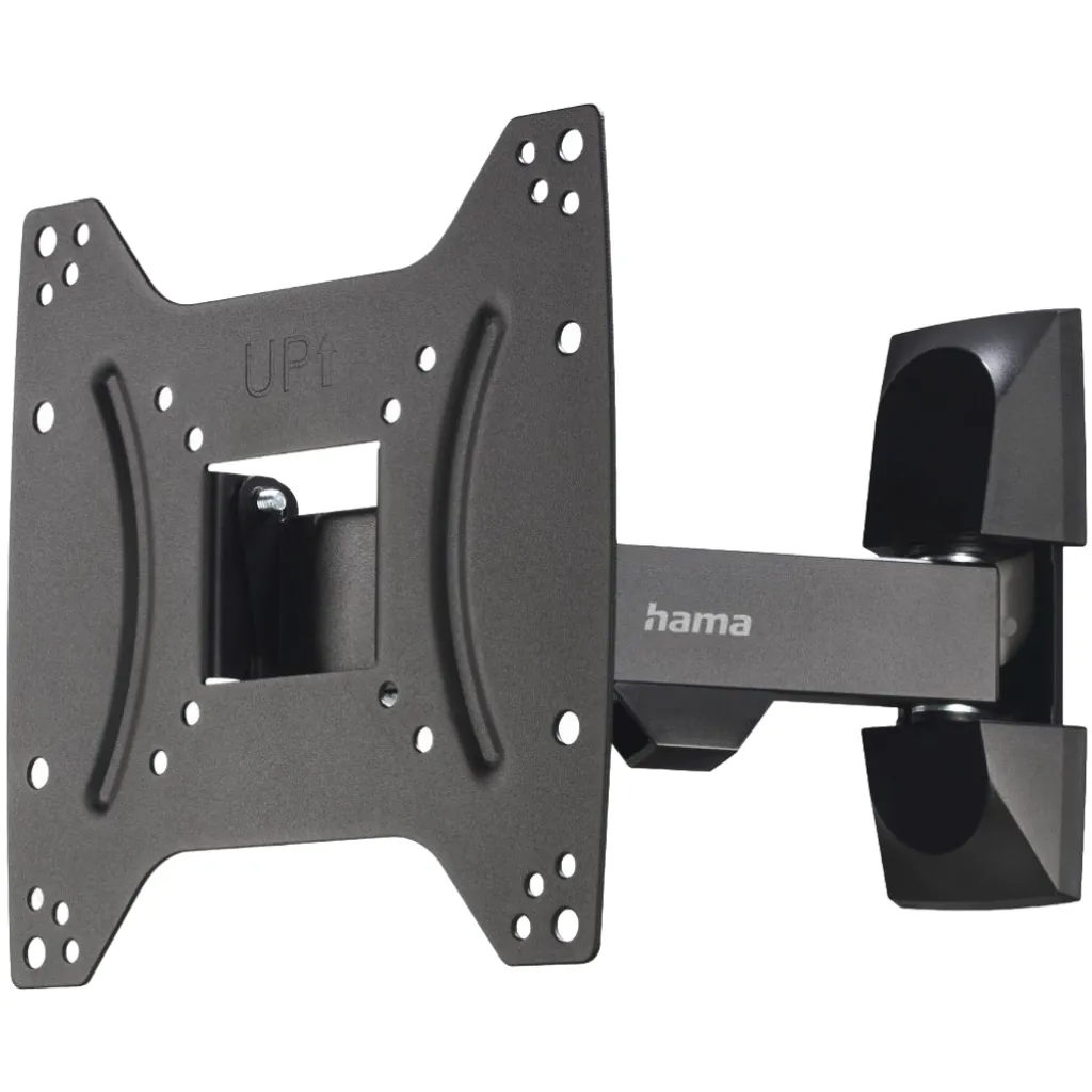 Staffa TV HAMA 118101 Full Motion VESA 200x200 Nera per 19-48"