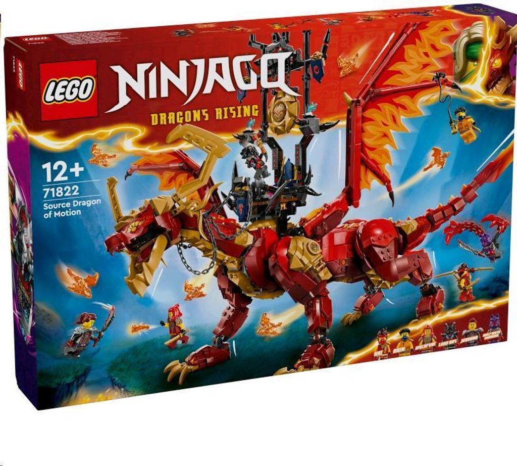 LEGO® NINJAGO® 71822 Fonte Drago del Movimento Immagine del prodotto 