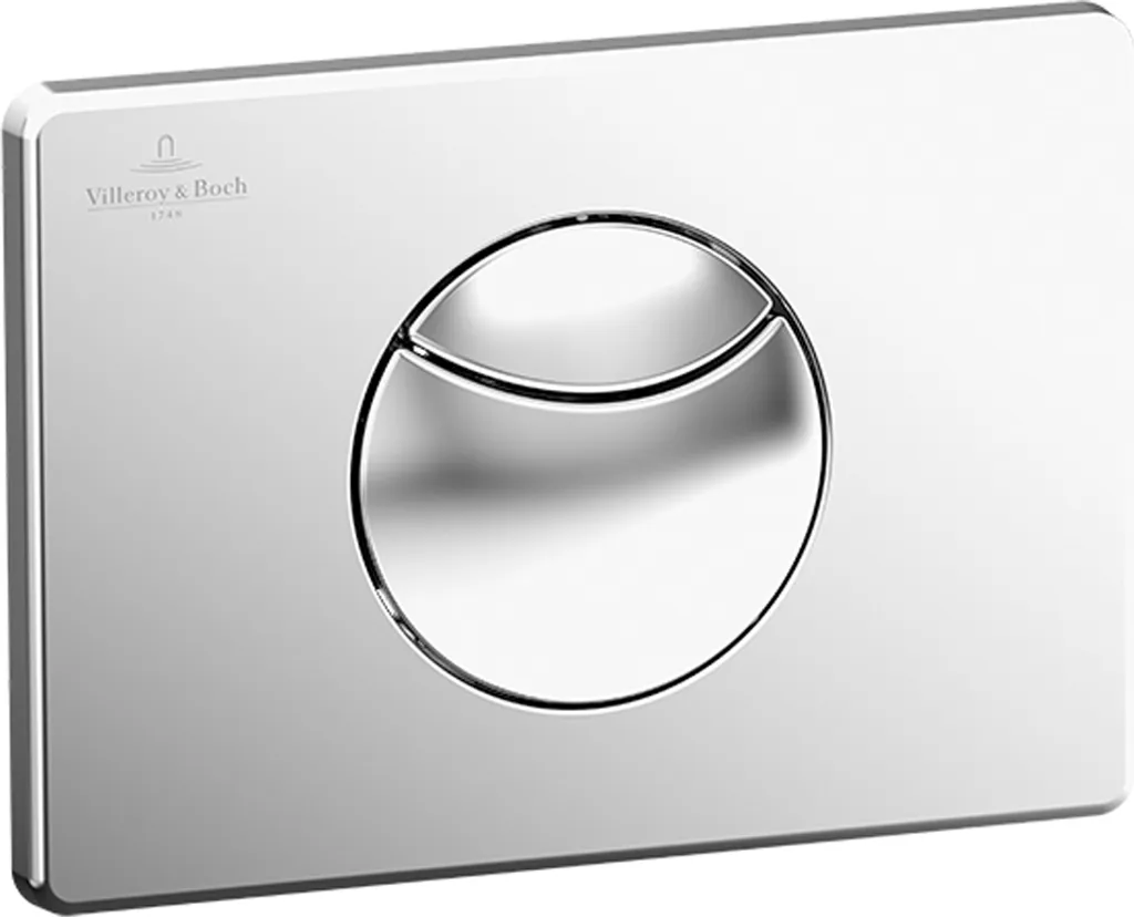 V&B ViConnect 92248561 - Placca di Comando WC 100S Cromo Lucido