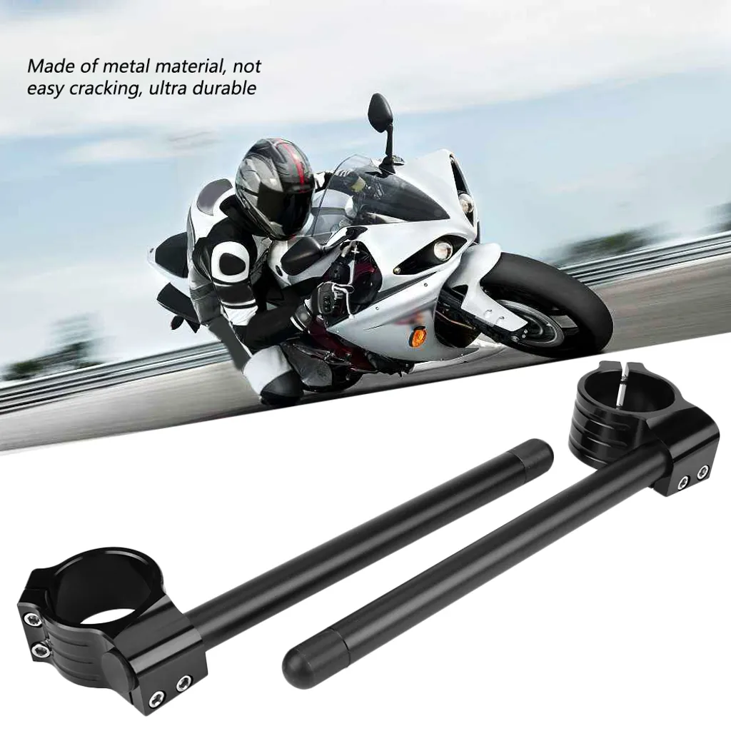 Supprimez les vibrations avec ce guidon séparé moto CNC Billet réglable