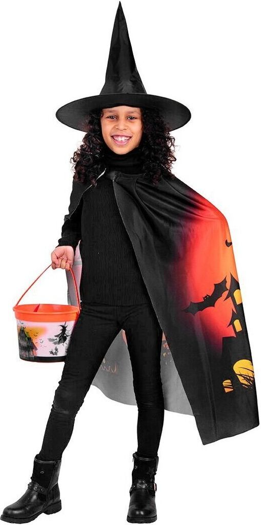 Kürbishexe - Halloween Kostüm Kinder Mädchen