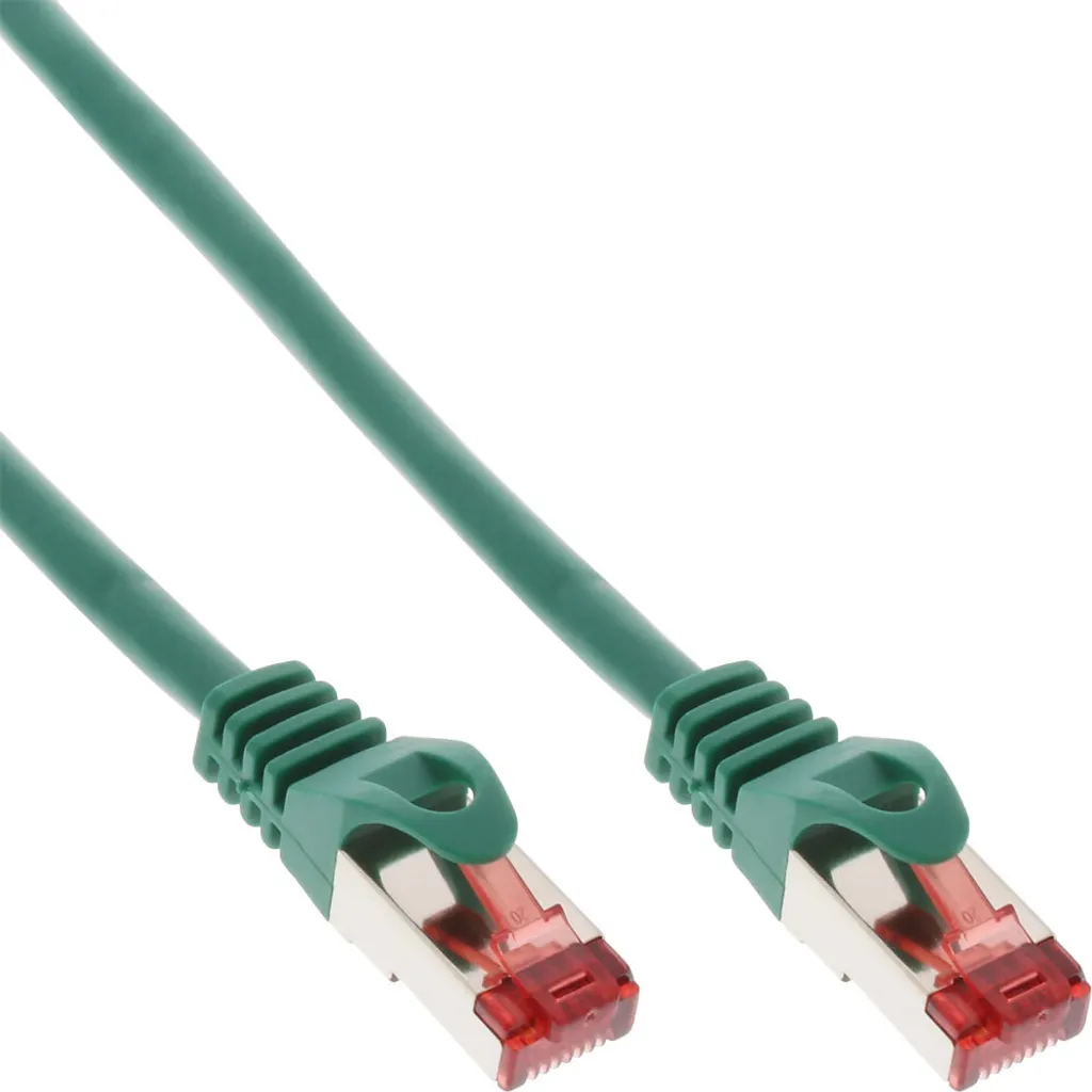Cavo Rete Verde 40 Metri Cat 6 InLine 76440G - Connessione Sicura